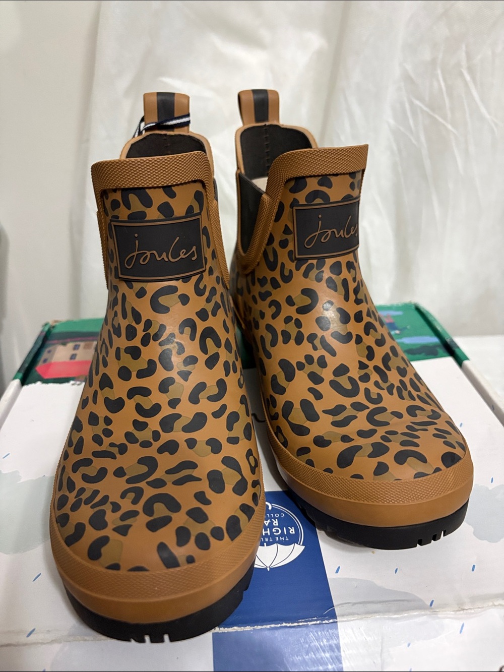 Joules Rain Boots size US 6 NWT